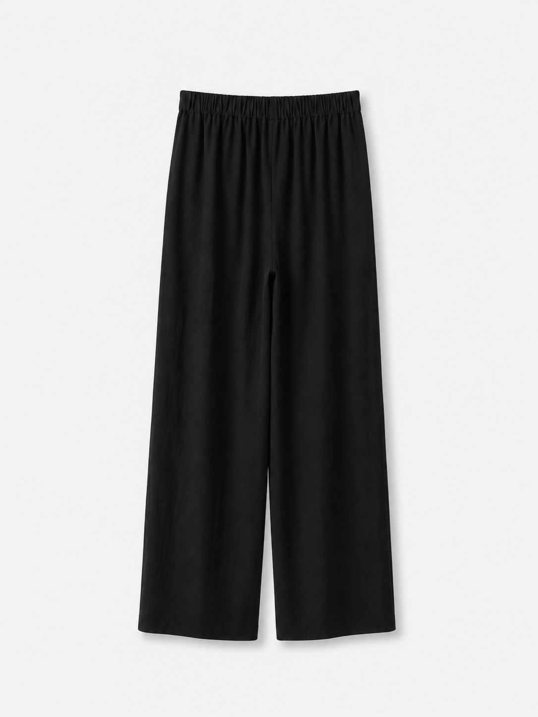 Back Elastic Wide Pants
