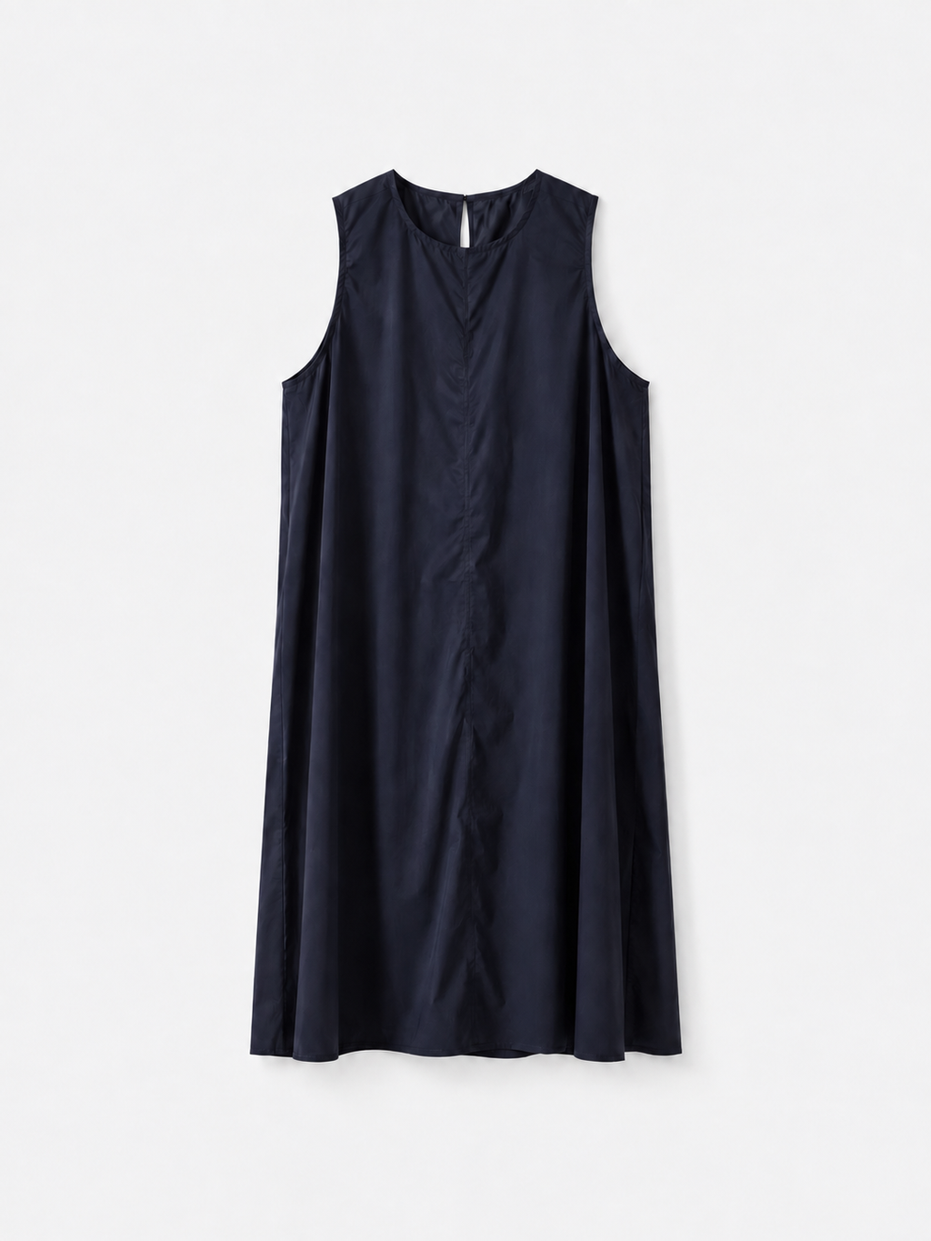 Back Slit A-line Dress