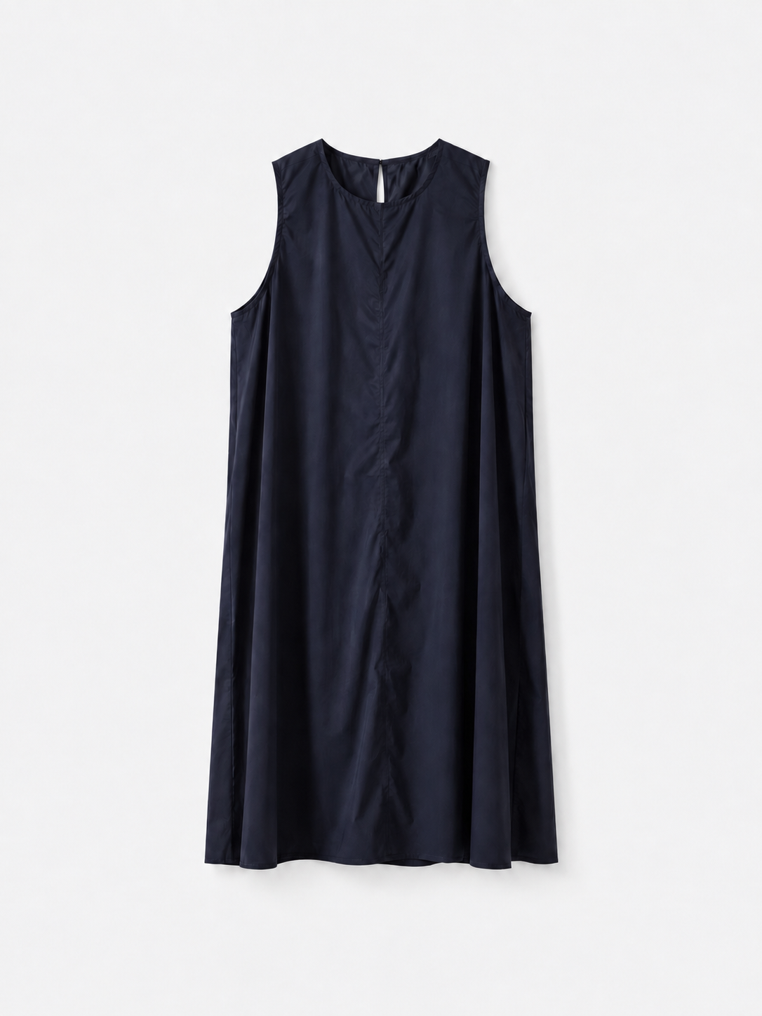Back Slit A-line Dress
