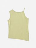 Asymmetric Strap Sleeveless Top
