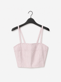 Tie Back Bustier Top