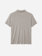 Soft Touch Button Polo Top