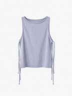 Side Tie Sleeveless Top