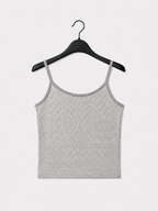 Fine Strap Knit Camisole