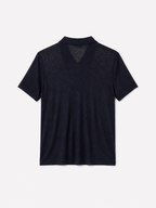 Soft Touch Button Polo Top