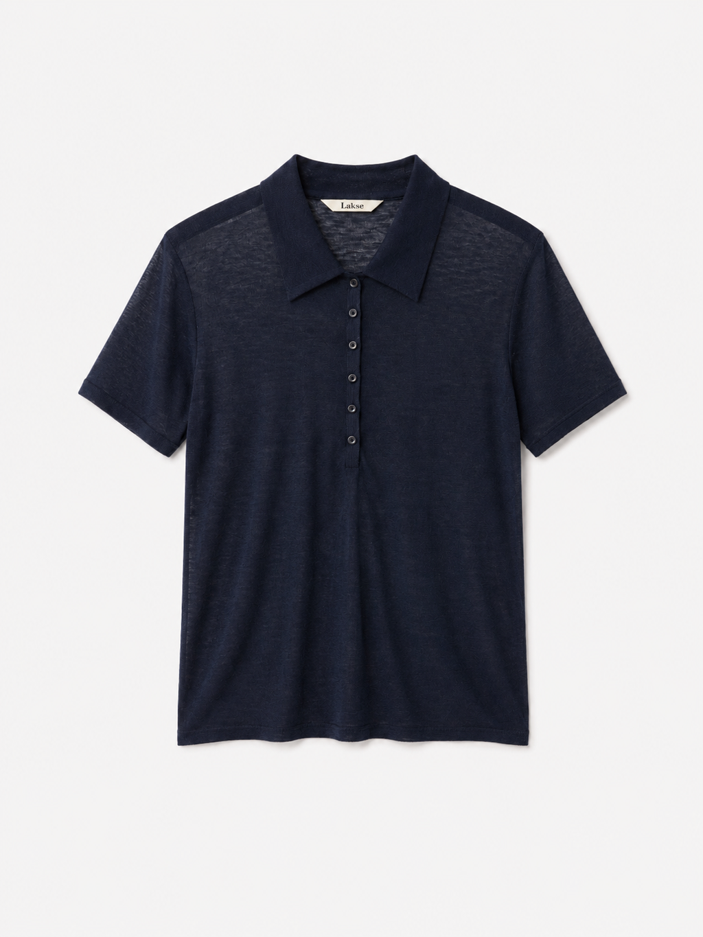 Soft Touch Button Polo Top