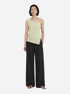 Asymmetric Strap Sleeveless Top