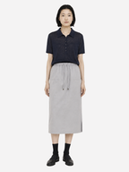 Soft Touch Button Polo Top