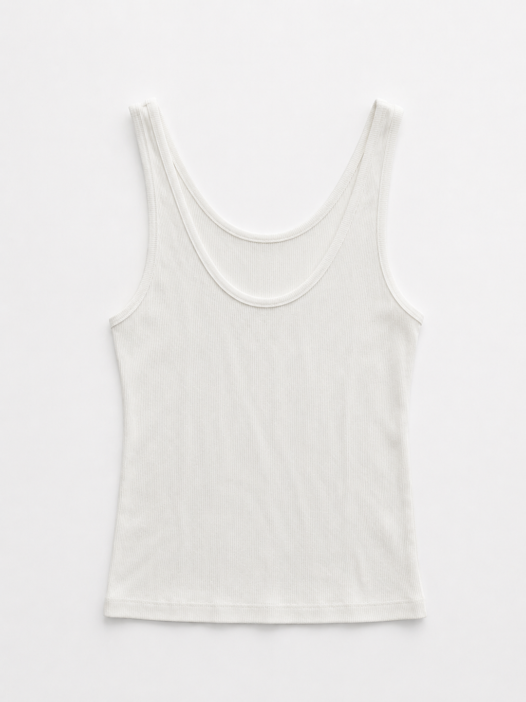 Soft Ribbed Two-Way Tank Top