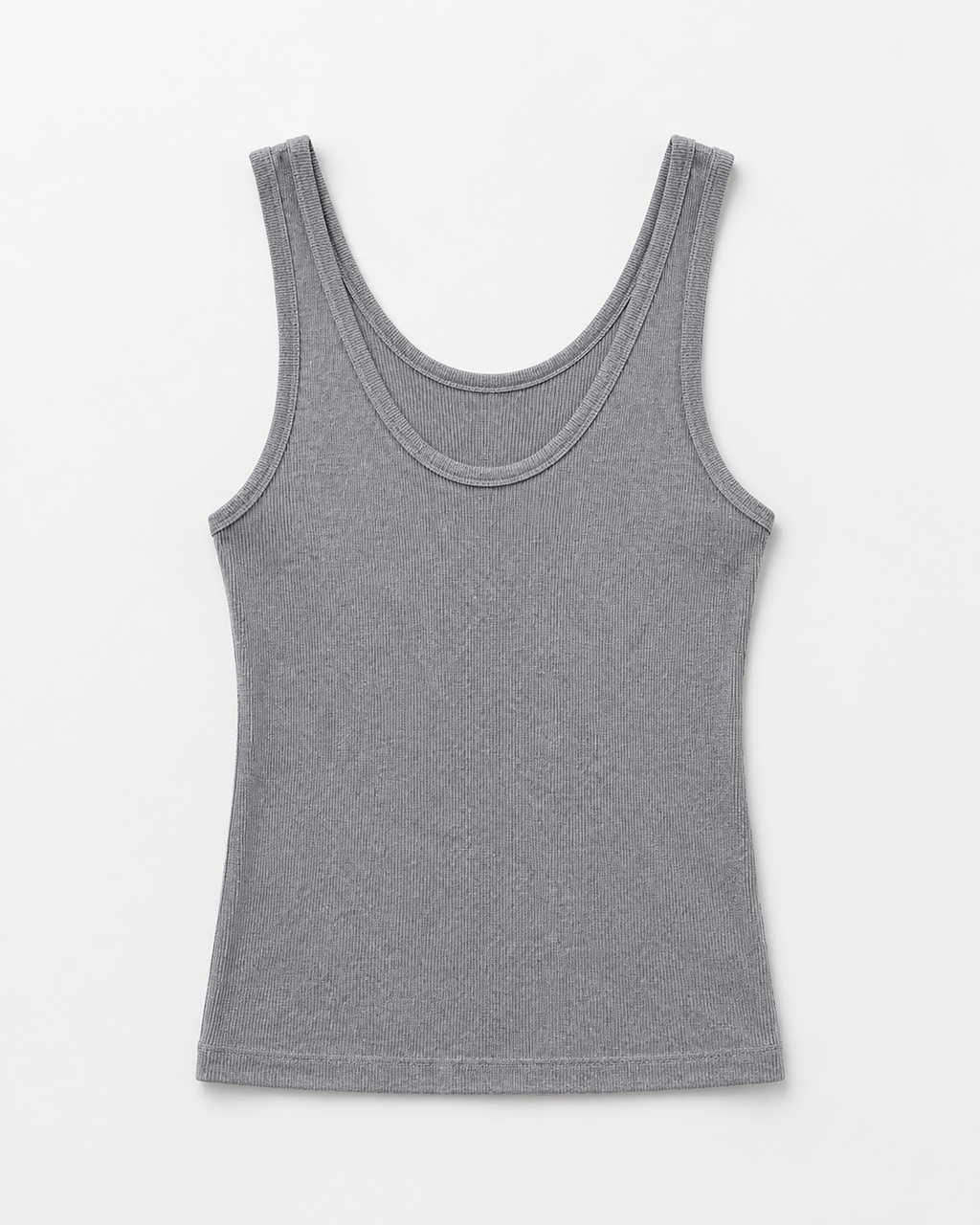 Soft Ribbed Two-Way Tank Top