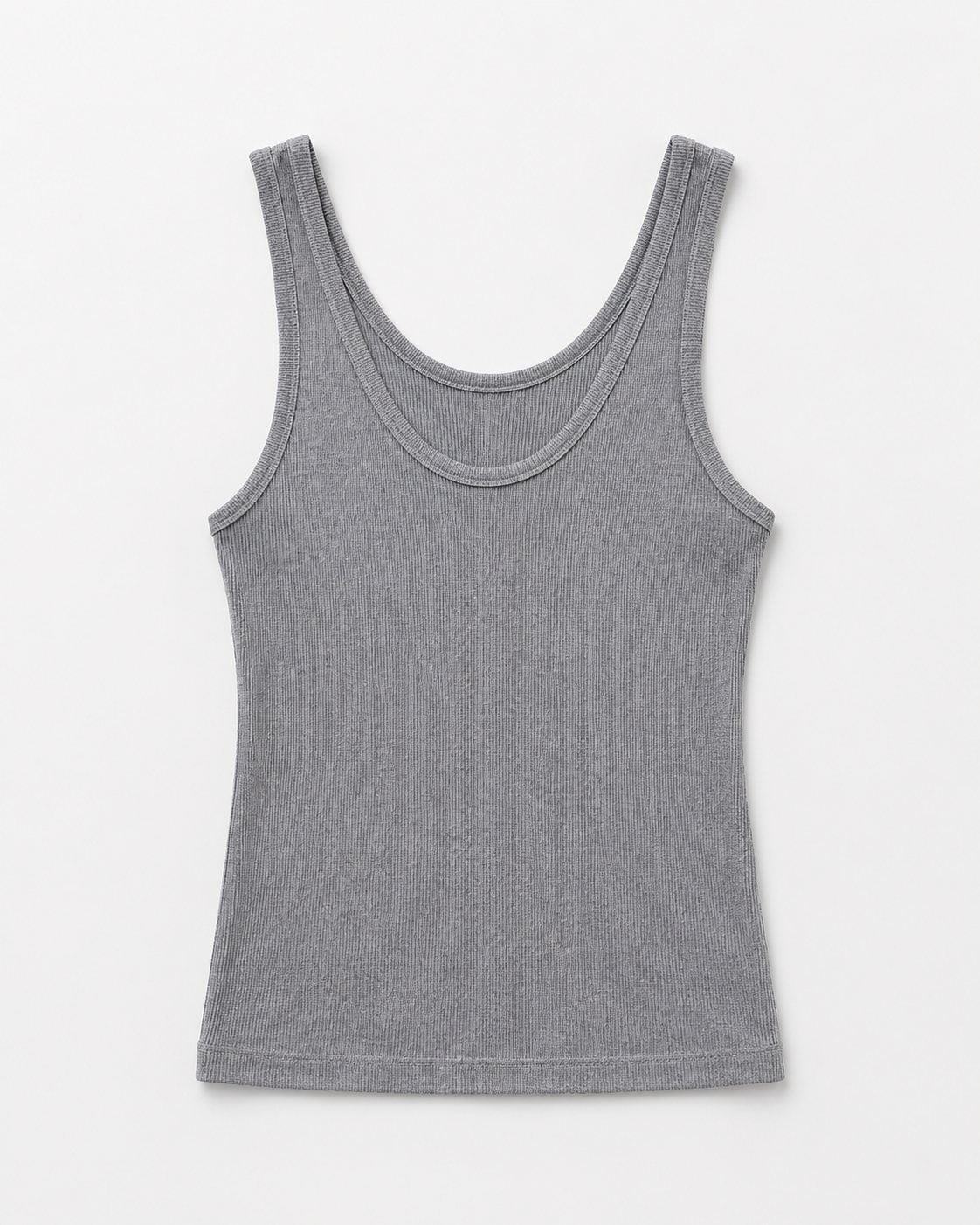 Soft Ribbed Two-Way Tank Top