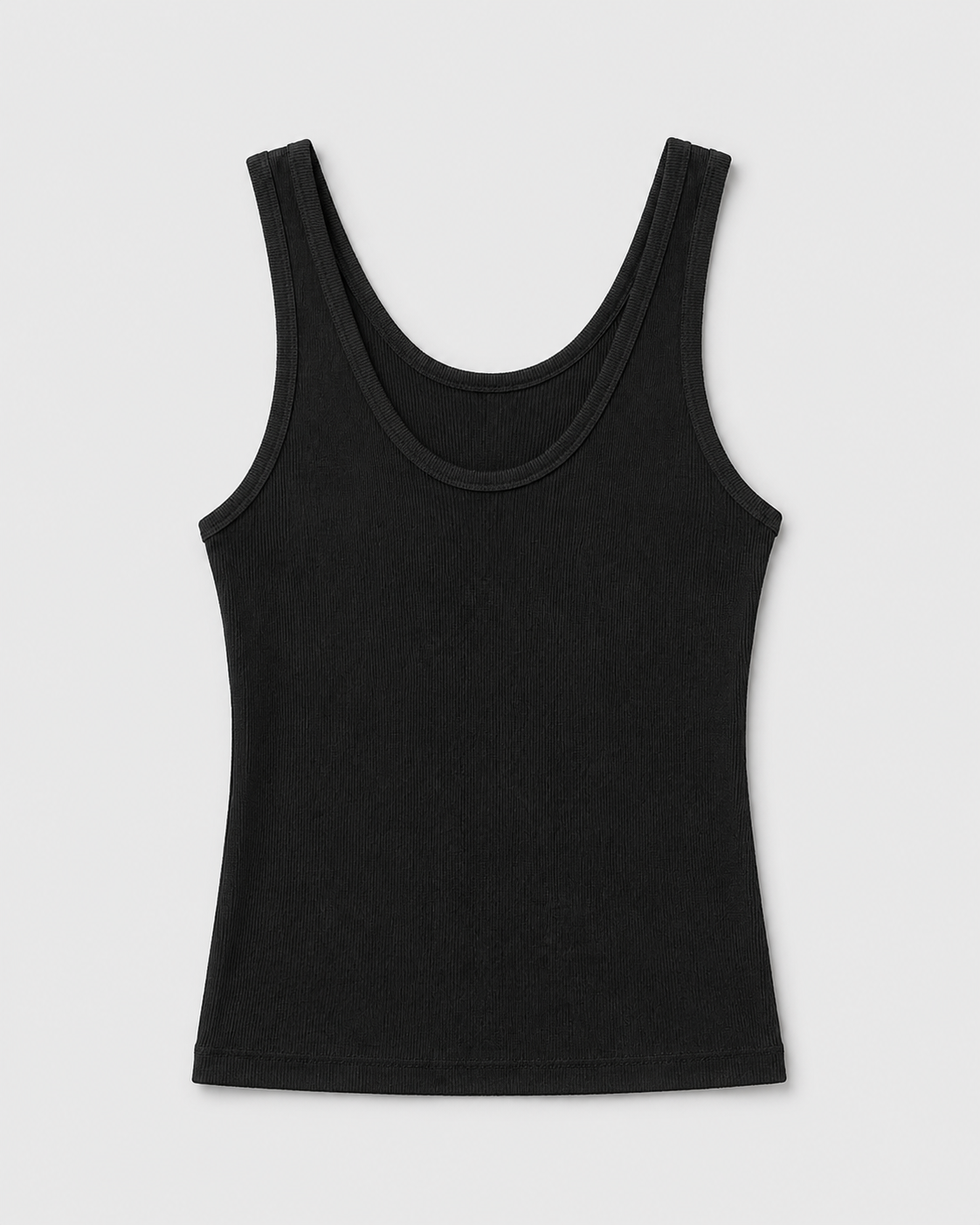 Soft Ribbed Two-Way Tank Top