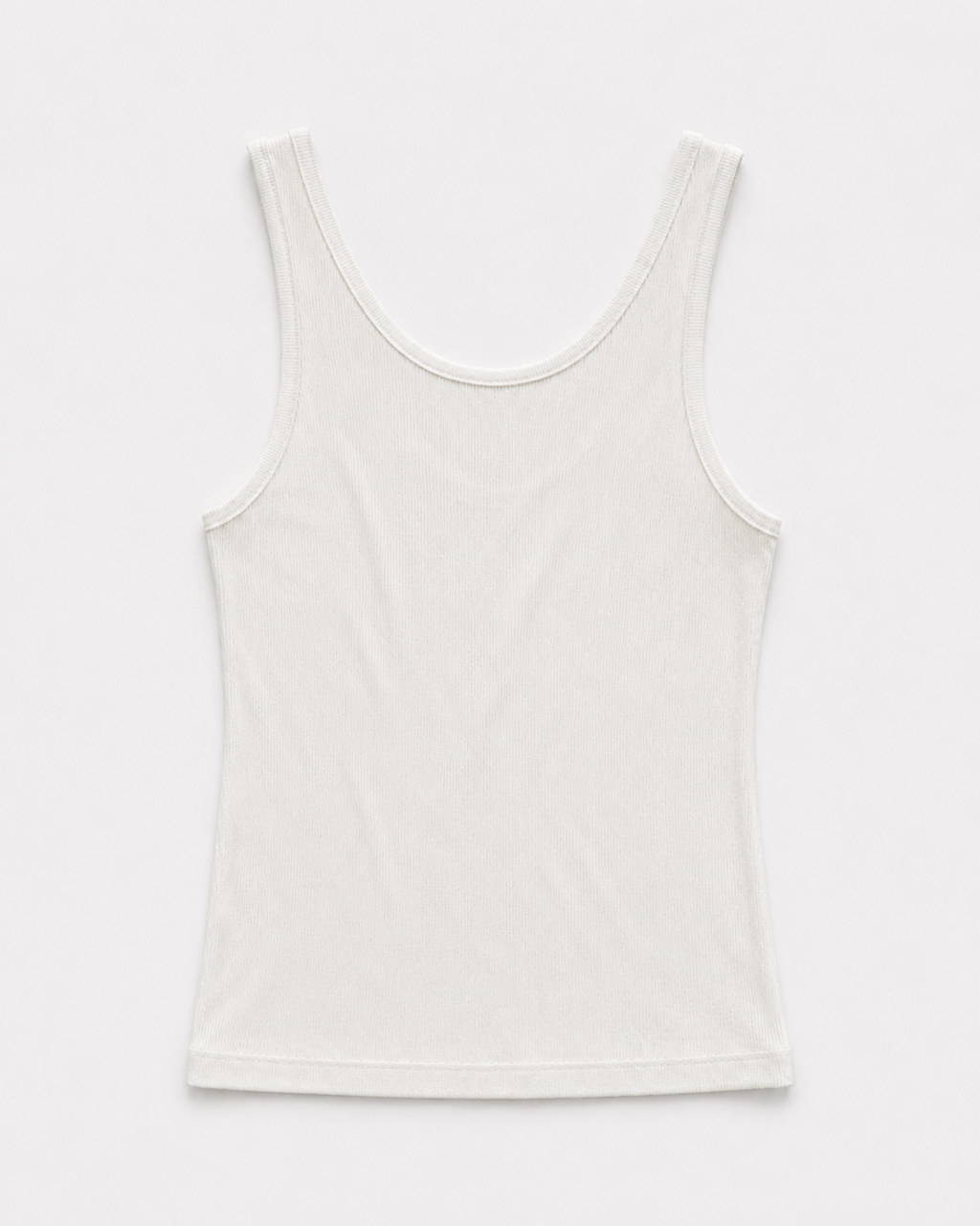 Soft Ribbed Two-Way Tank Top