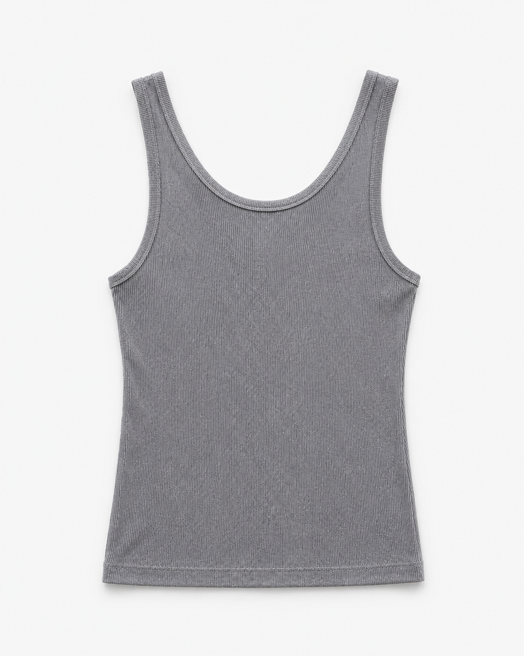 Soft Ribbed Two-Way Tank Top