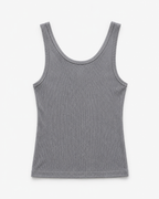 Soft Ribbed Two-Way Tank Top