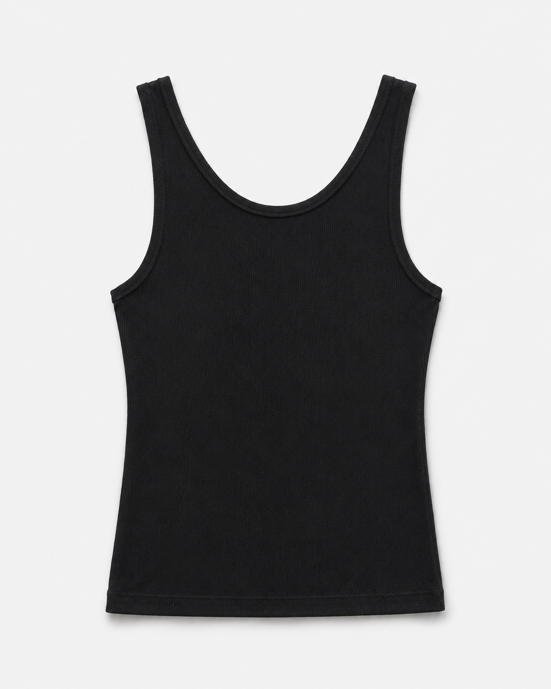 Soft Ribbed Two-Way Tank Top