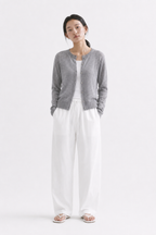 Summer Linen Cardigan_Gray