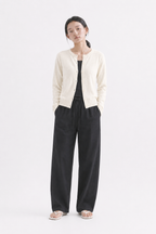 Summer Linen Cardigan_Ivory