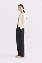 Summer Linen Cardigan_Ivory