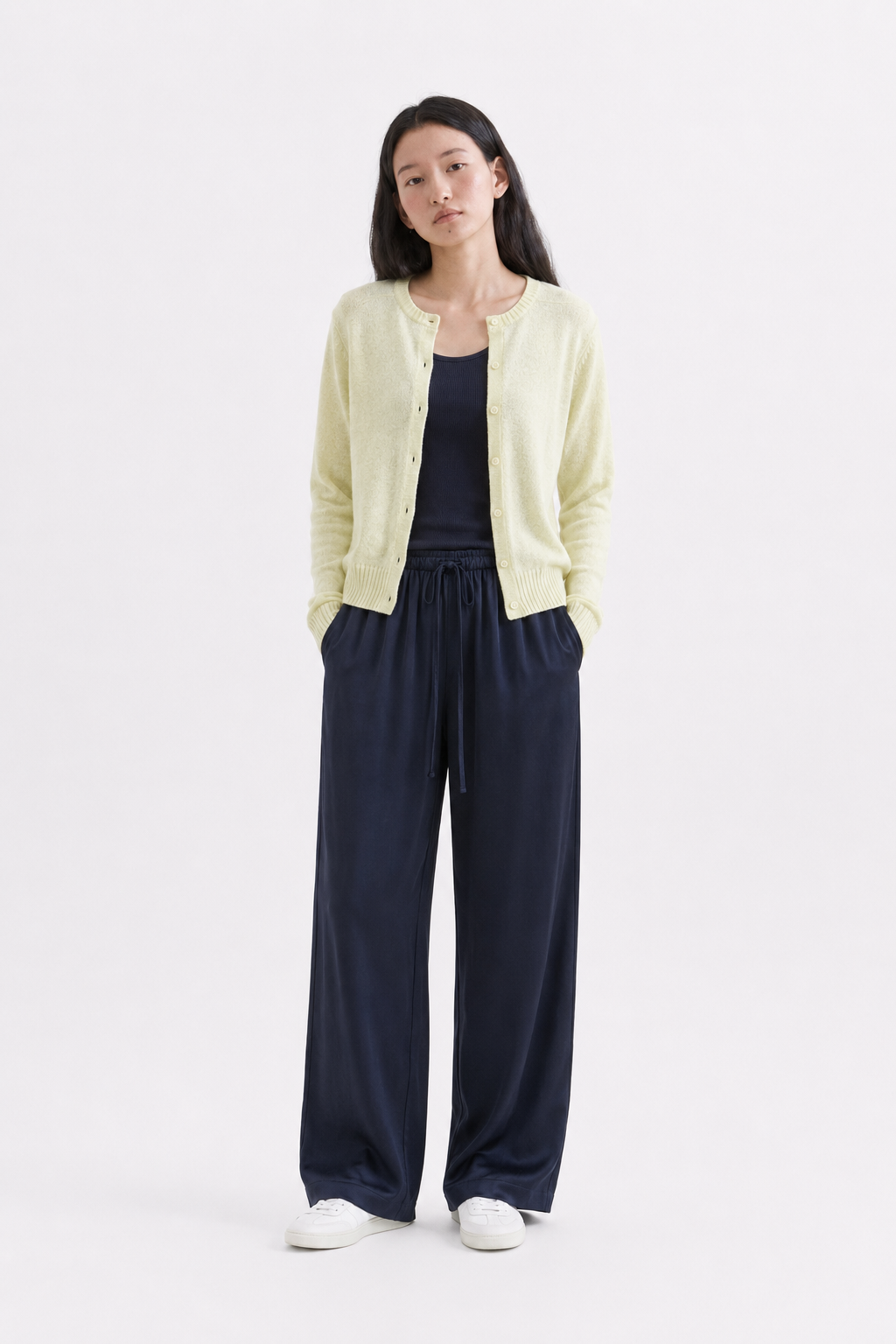 Summer Linen Cardigan_Light Green