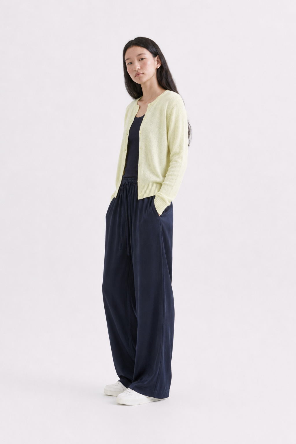 Summer Linen Cardigan_Light Green