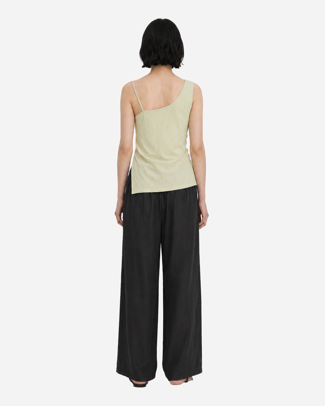 Asymmetric Strap Sleeveless Top