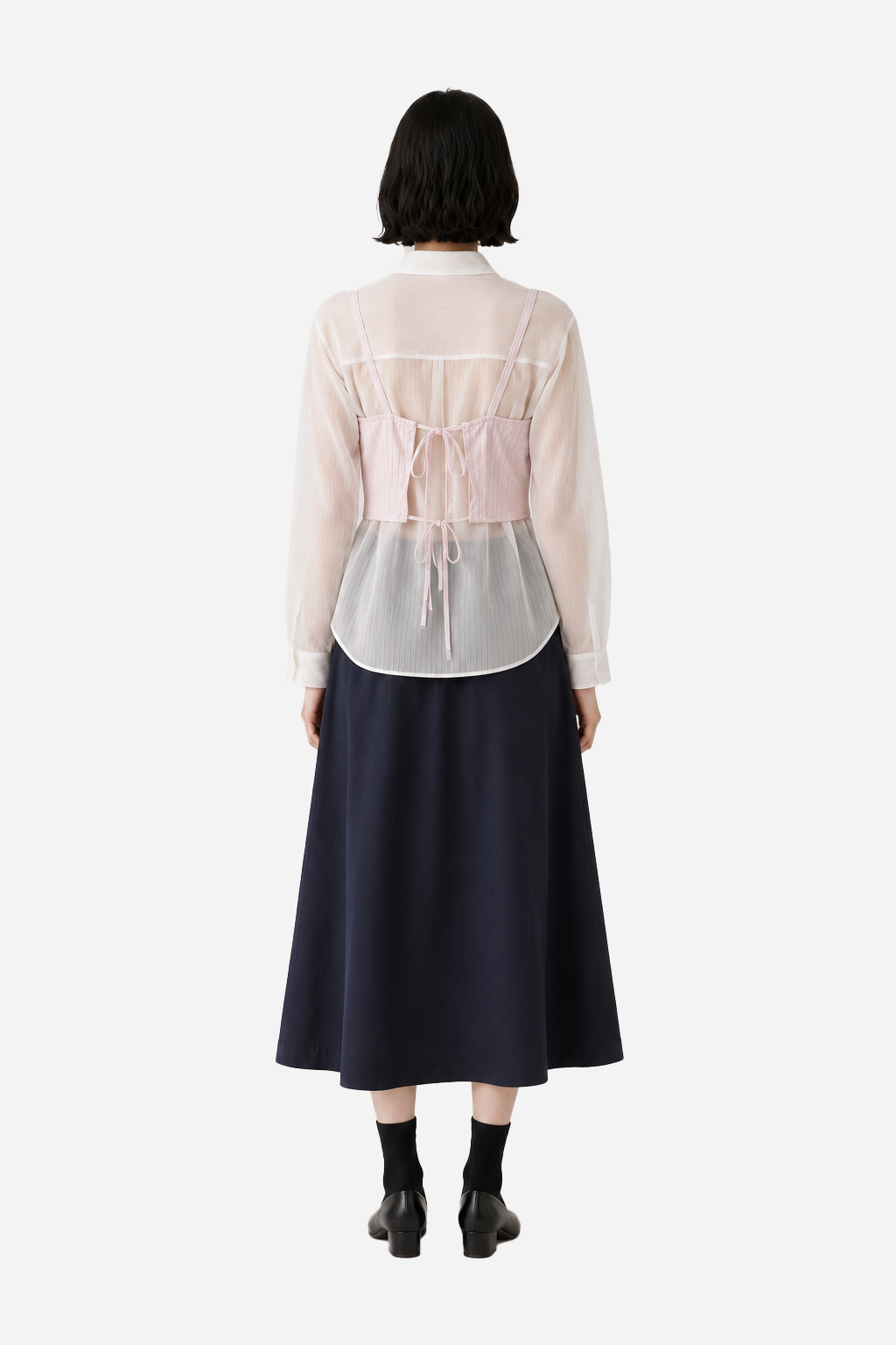 Tie Back Bustier Top