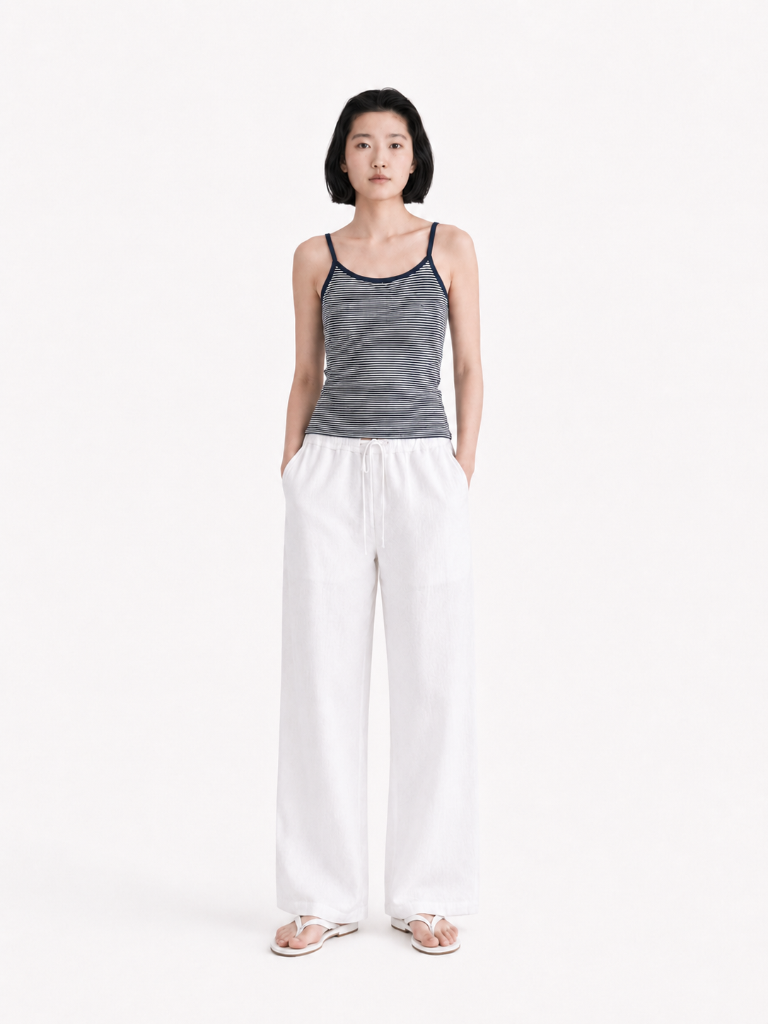 Fine Strap Knit Camisole