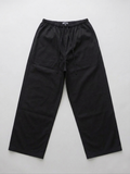 Lightweight Cotton Wide String Pants_Black