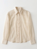 Sheer Summer Shirt_Beige
