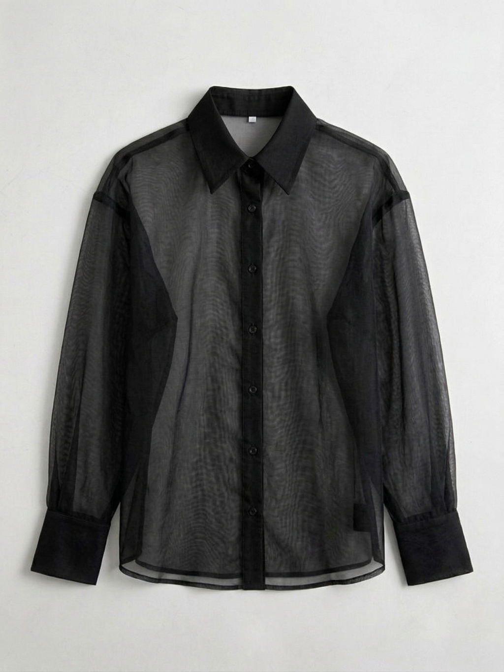 Sheer Summer Shirt_Black