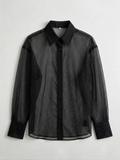 Sheer Summer Shirt_Black