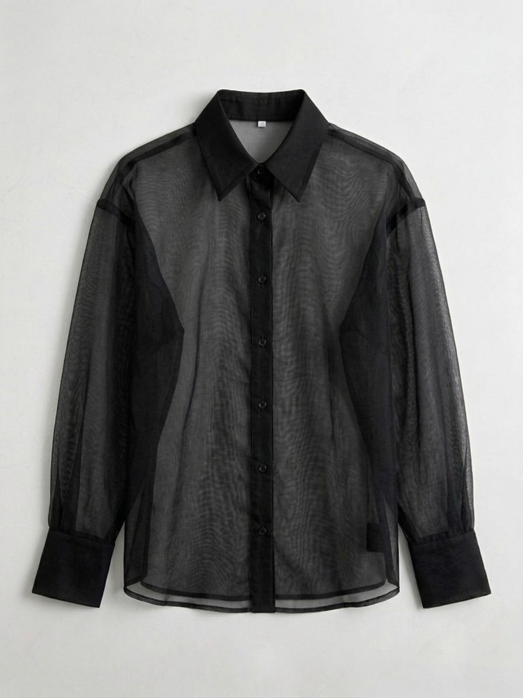 Sheer Summer Shirt_Black