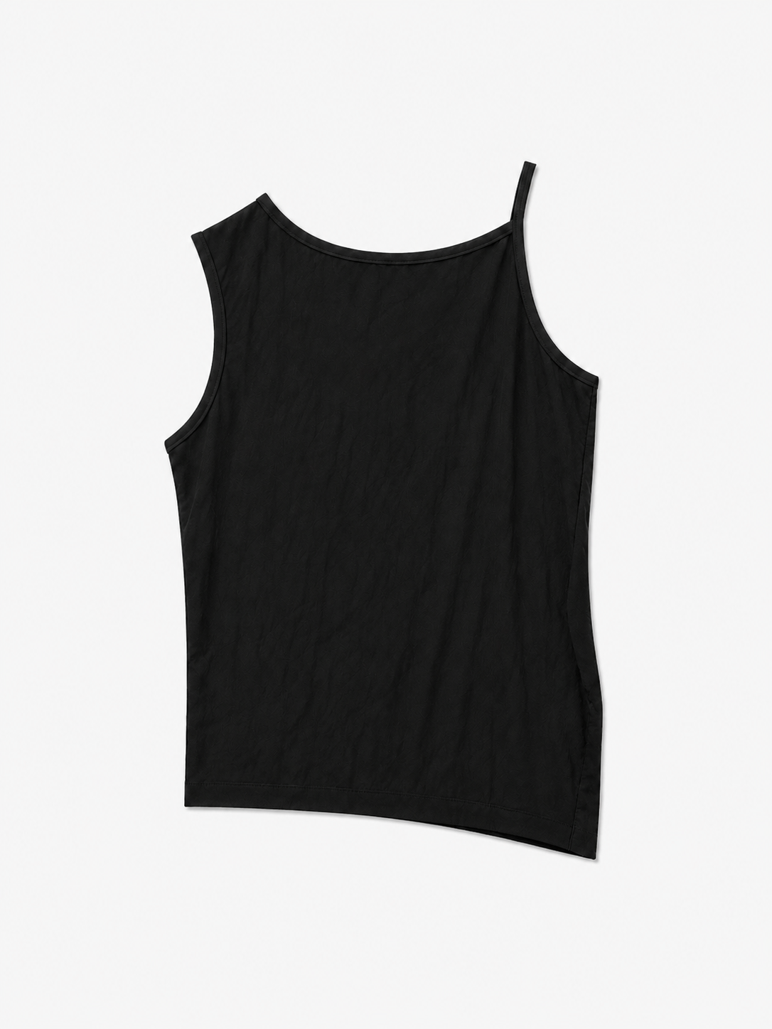 Asymmetric Strap Sleeveless Top
