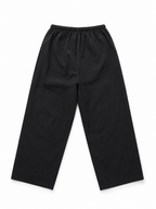 Lightweight Cotton Wide String Pants_Black
