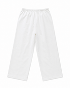 Lightweight Cotton Wide String Pants_White